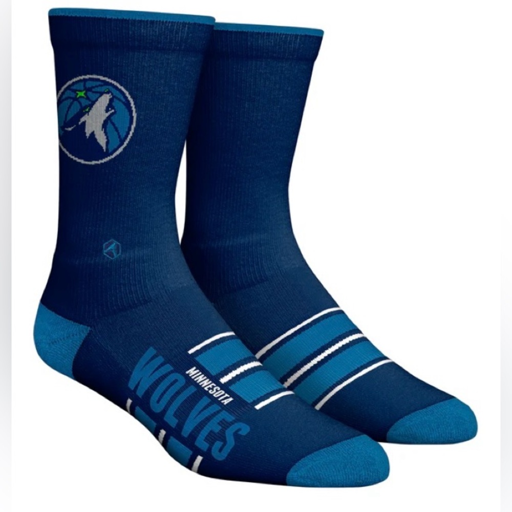 MINNESOTA TIMBERWOLVES GAMETIME STRIPE (KNITTED) Sz. L/XL
